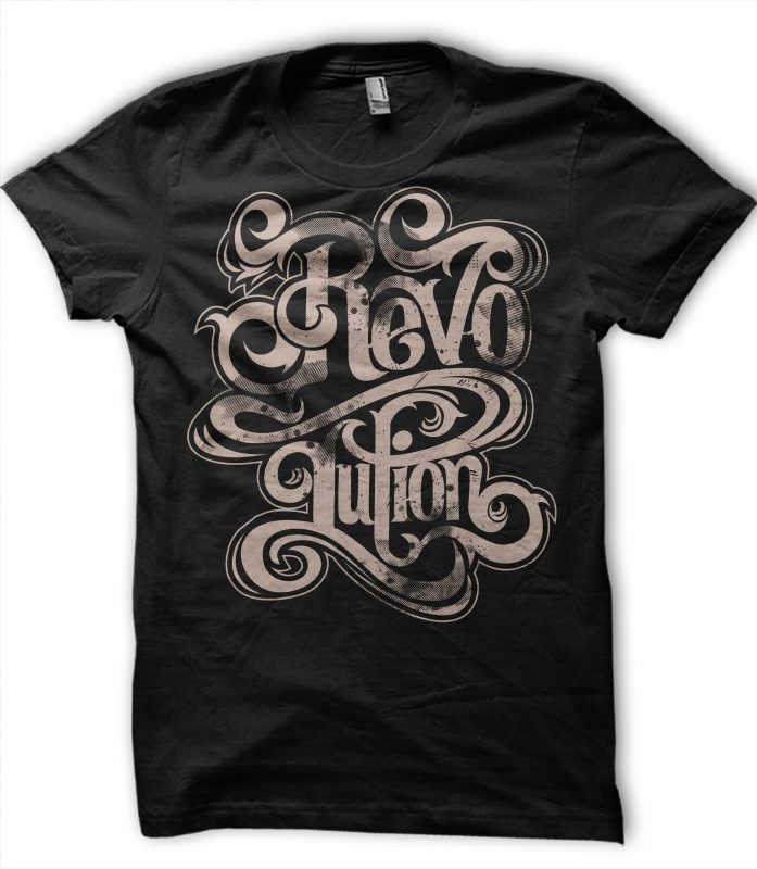 Revolution t shirt design for download - Buy t-shirt designs