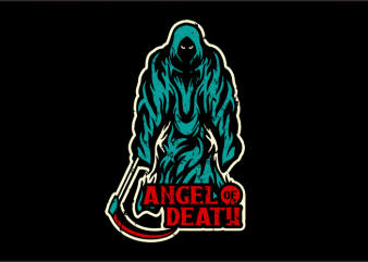 Angel of Death t-shirt design for sale