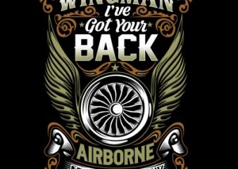 Wingman I’ve go back buy t shirt design artwork