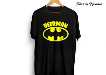 BEERMAN t shirt design for purchase