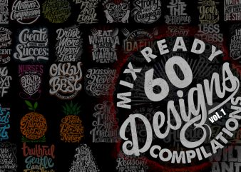 Mix 60 Designs Bundle collections