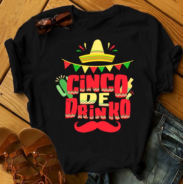 Cynco De Mayzo Bundle Part 1 – 49 Designs-90% OFF t shirt design graphic