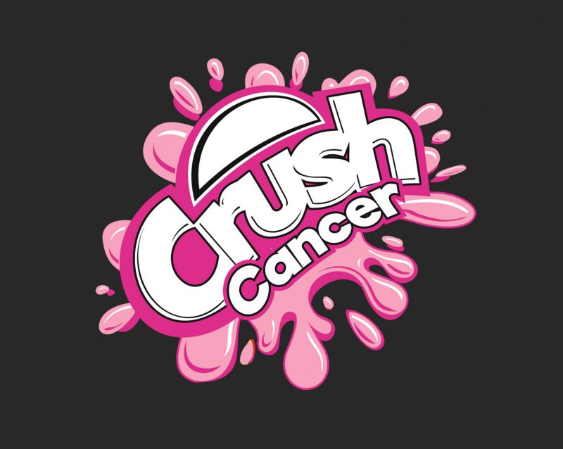 Crush Cancer commercial use t-shirt design