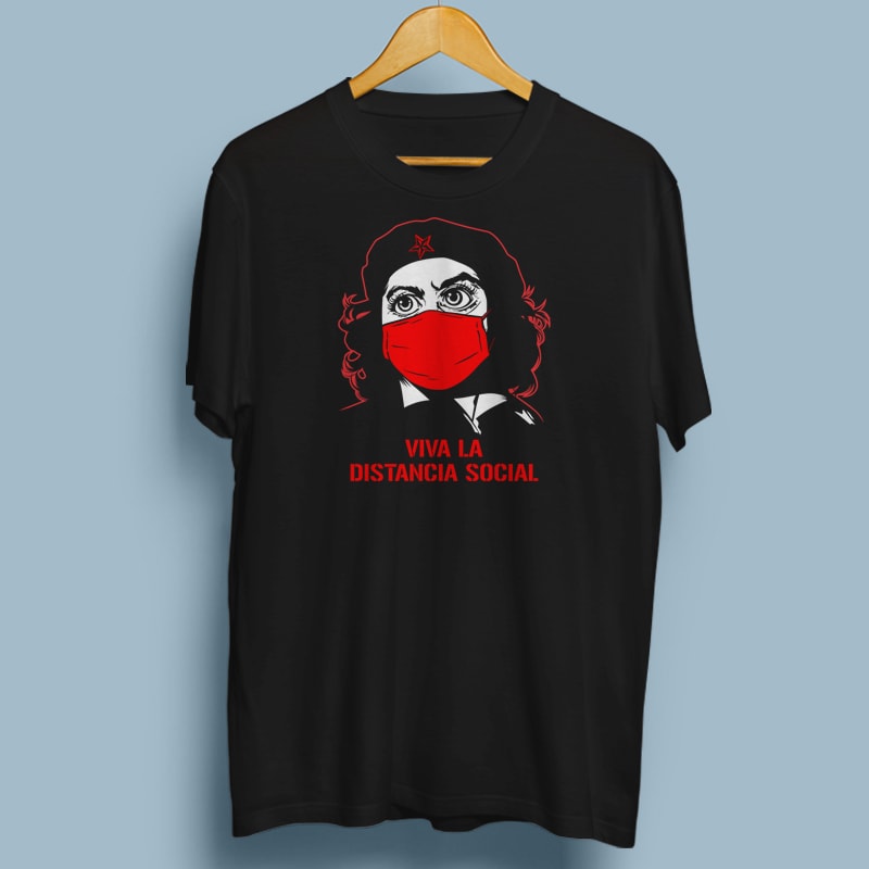 DISTANCIA SOCIAL t-shirt design png