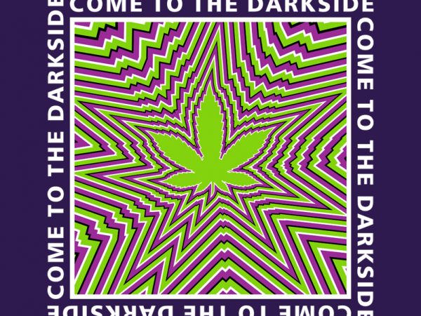 Darkside commercial use t-shirt design