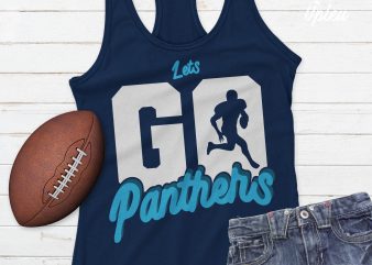 Let’s Go Panthers buy t shirt design