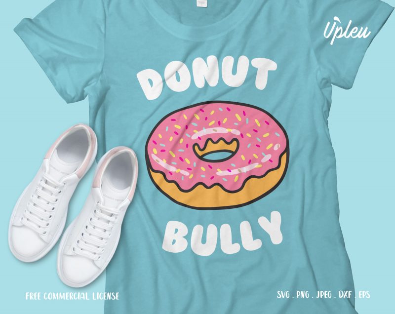 Donut Bully t shirt design for sale