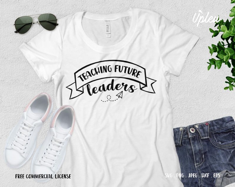 Teaching Future Leaders t shirt design for download