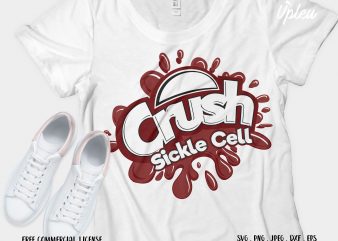 Crush Sickle Cell buy t shirt design