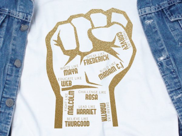 Fist quotes svg – quotes – motivation design for t shirt t shirt design for download
