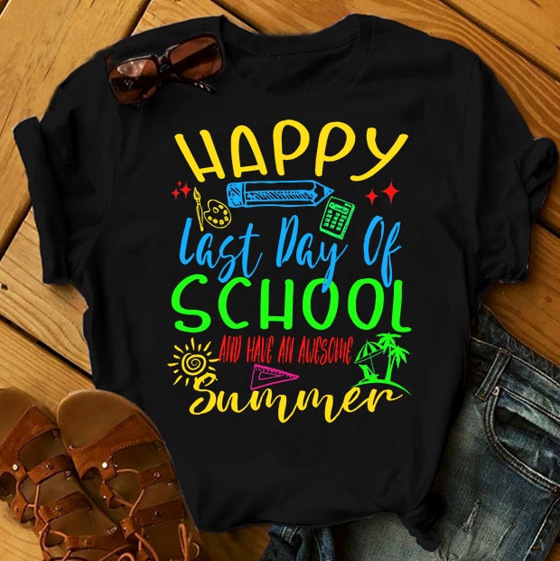 Summer Bundle For Teacher and Student Part 1 – 48 Designs – 90% OFF t shirt designs for print on demand
