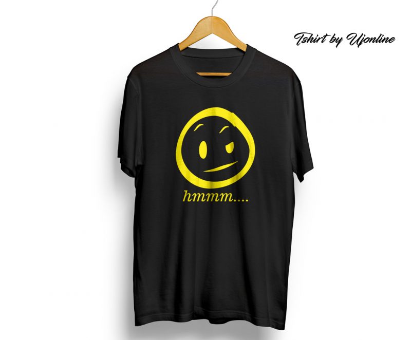 Download Smiley hmm Emoticon graphic t-shirt design - Buy t-shirt ...