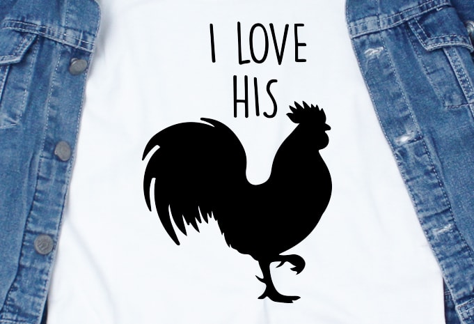 Download I Love His SVG - Couple - Valentine t-shirt design for ...