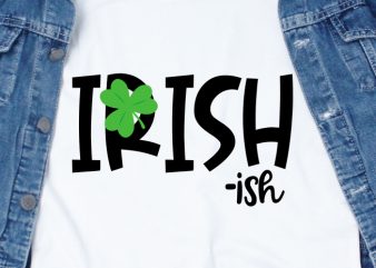 Irish SVG – St. Patrick Day – Irish Leaf buy t shirt design artwork