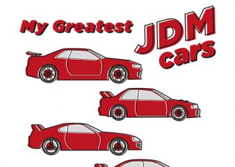 My jdm cars buy t shirt design for commercial use