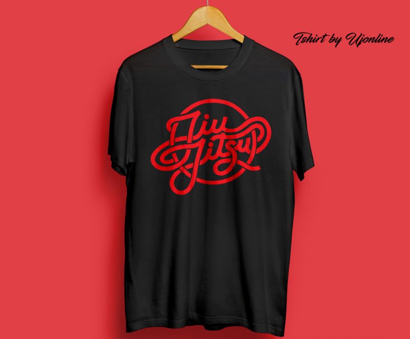 Jiu-Jitsu buy t shirt design for commercial use