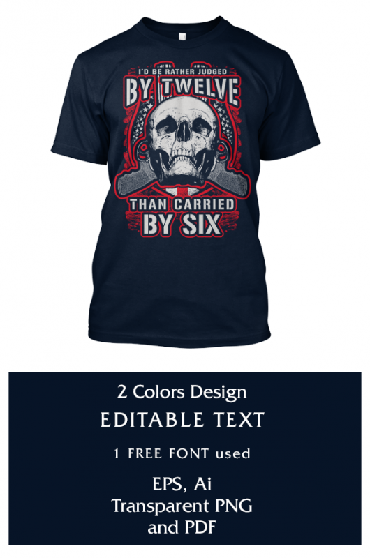 Judged By Twelve design for t shirt vector shirt designs