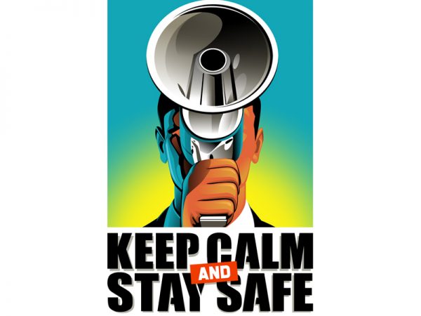 Keep calm and stay safe buy t shirt design