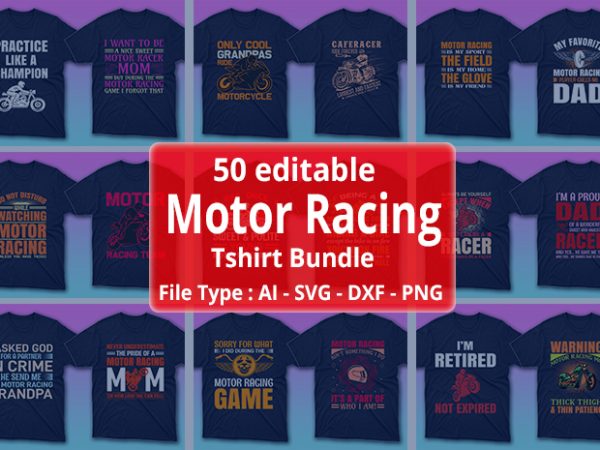 50 motorcycle racing tshirt bundle – limited time only..!