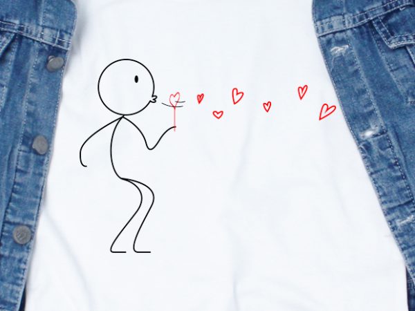 Man love svg – love – valentine – couple t-shirt design png