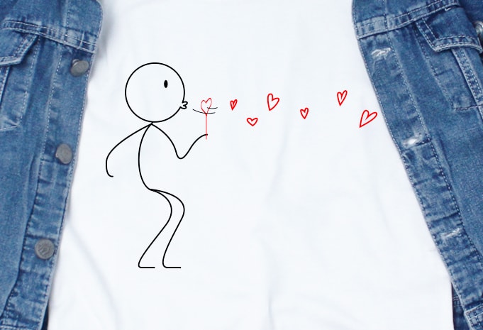 Man Love SVG – Love – Valentine – Couple t-shirt design png