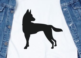 Blue Heeler Dog 3 shirt design png