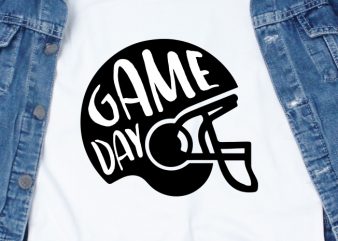 Game Day t-shirt design for commercial use