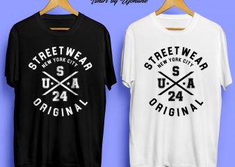 New york Streetwear design for t-shirt t shirt design for purchase