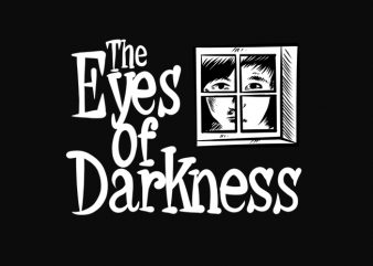 The Eye of Darkness Design, Coronavirus Predicted 40 years ready made tshirt design