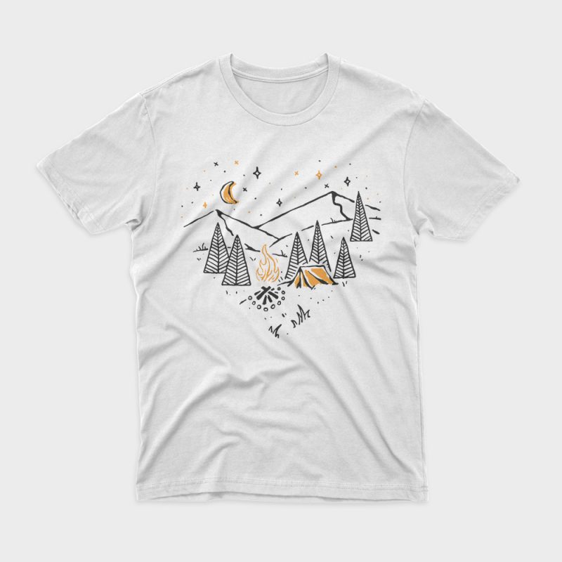 Night in Love buy t shirt design artwork