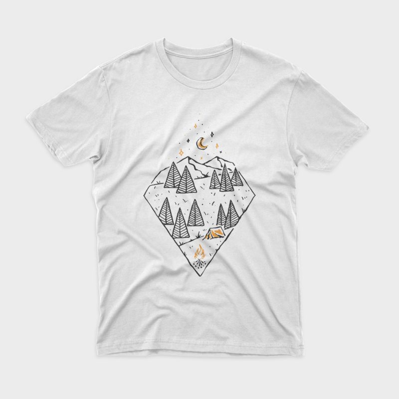 Enjoy Place graphic t-shirt design