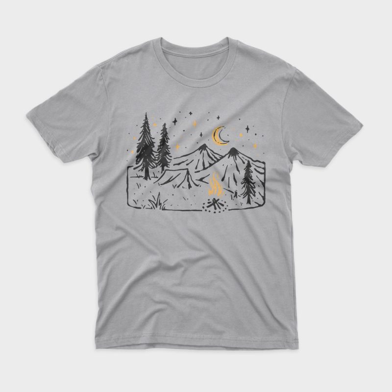 Camp Fire shirt design png