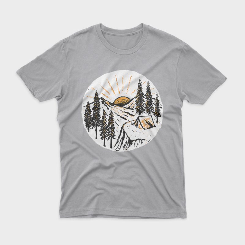 Sunrise Camp t shirt design to buy