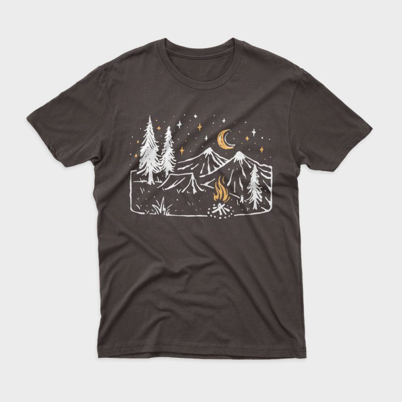 Camp Fire shirt design png