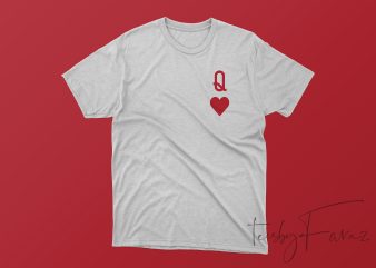 Queen T Shirt Design template