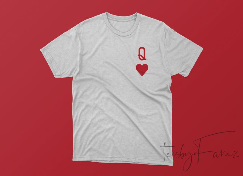 Queen T Shirt Design template