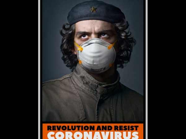 Revolution and resist print ready t shirt design