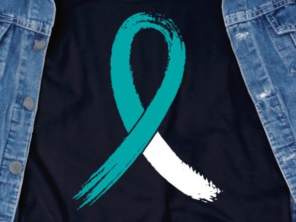 Cancer ribbon svg – cancer awareness – cancer – ribbon buy t shirt design artwork