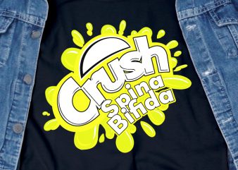 Crush Spina Bifida SVG – Awareness – t-shirt design for commercial use