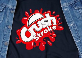 Crush Stroke – Awareness – Blood Pressure – t shirt design for purchase