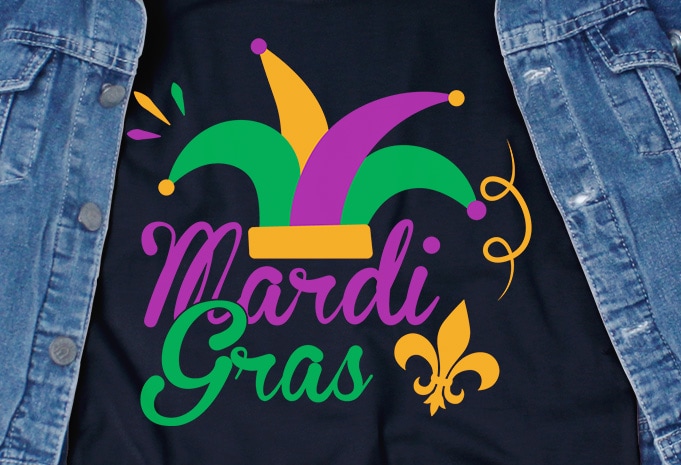 Mardi Gras – Commercial Use Tshirt Design