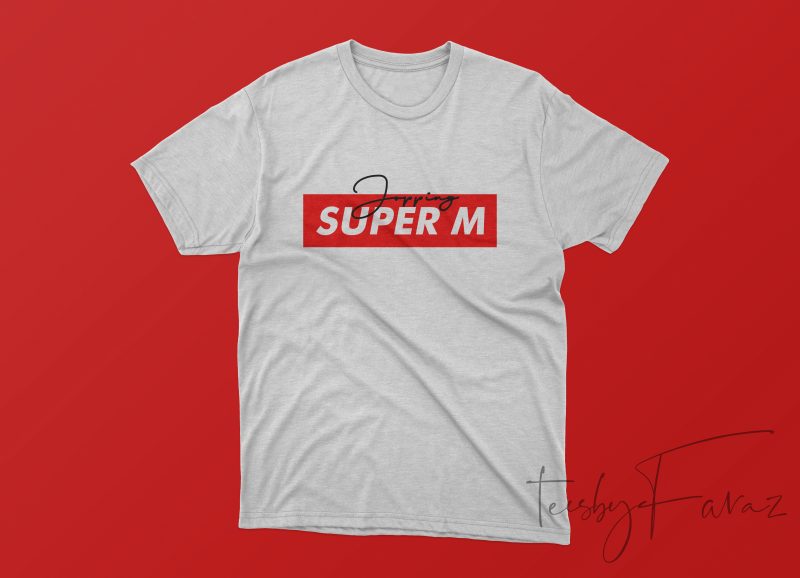 Super M Jopping buy t shirt design artwork