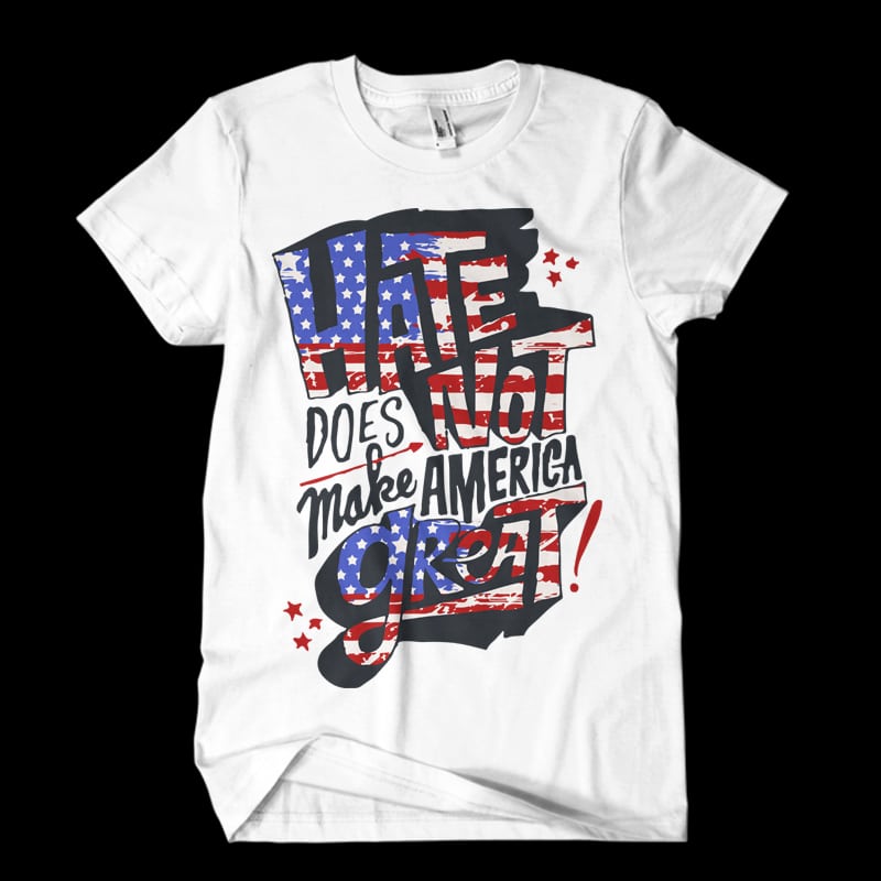 usa typo buy t shirt design artwork