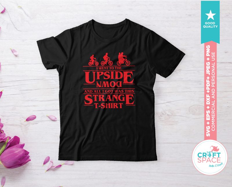 STRANGER THINGS BUNDLE t shirt designs for print on demand