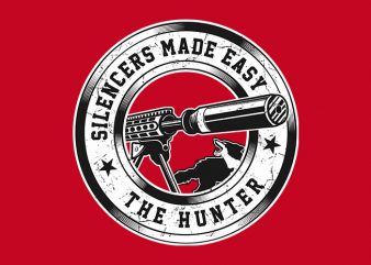 The Hunters t shirt design for sale