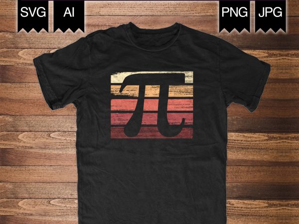 Pi day shirt commercial use t-shirt design