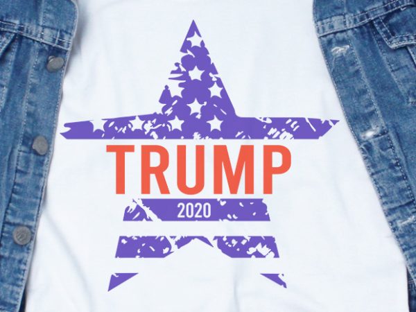 Trump america svg – america – buy t shirt design for commercial use
