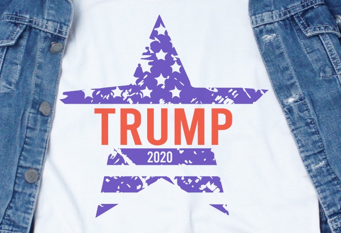 Trump America SVG – America – buy t shirt design for commercial use