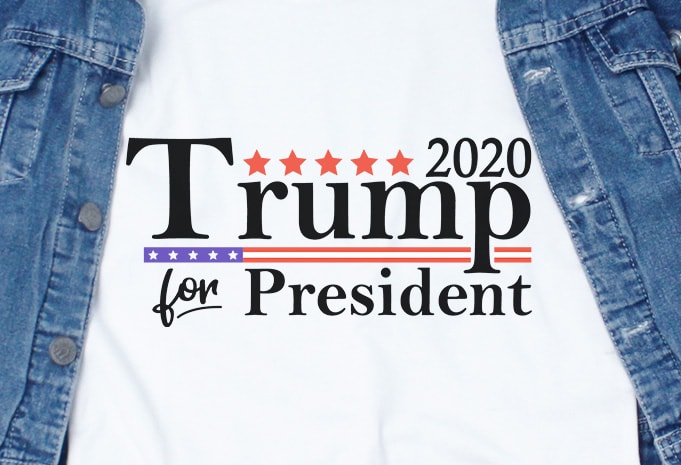 Trump SVG Bundle – America t shirt design for printful