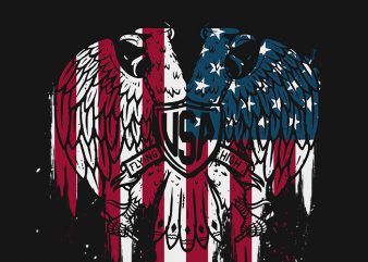 Usa flying high t shirt design to buy